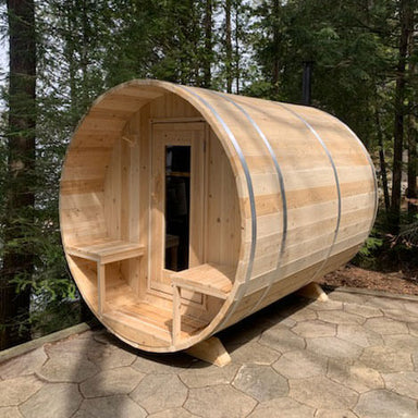 Dundalk Leisurecraft Serenity Barrel Sauna image