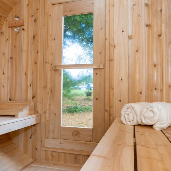 Dundalk Leisurecraft Serenity Barrel Sauna image
