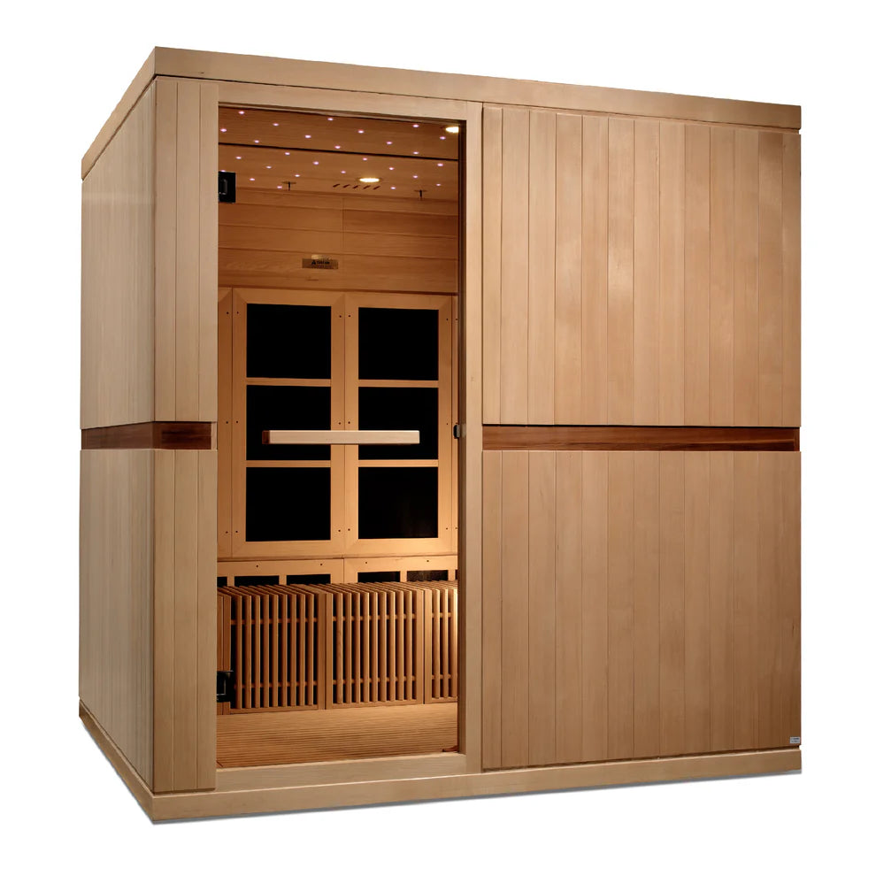Golden Designs Catalonia 8-person Near Zero EMF FAR Infrared Sauna
