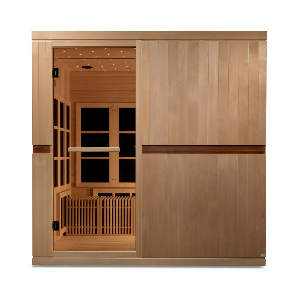 Golden Designs Catalonia 8-person Near Zero EMF FAR Infrared Sauna