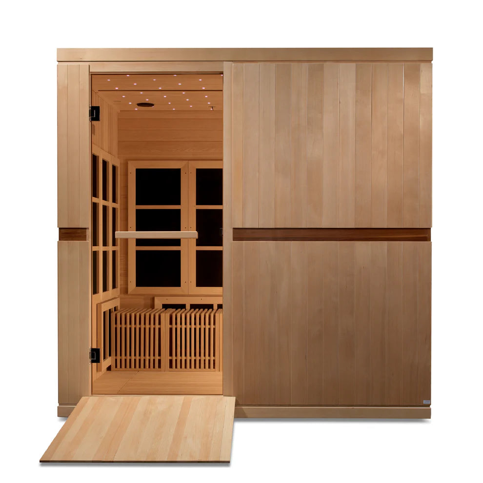 Golden Designs Catalonia 8-person Near Zero EMF FAR Infrared Sauna
