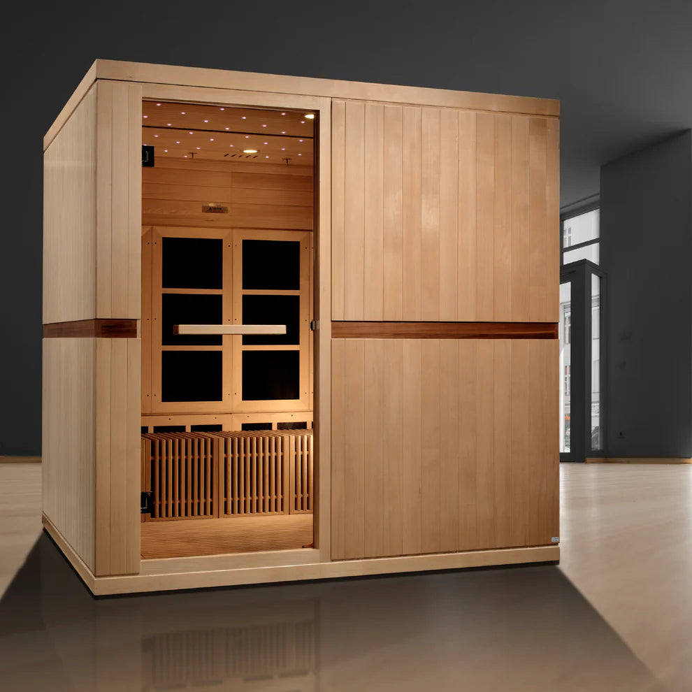 Golden Designs Catalonia 8-person Near Zero EMF FAR Infrared Sauna