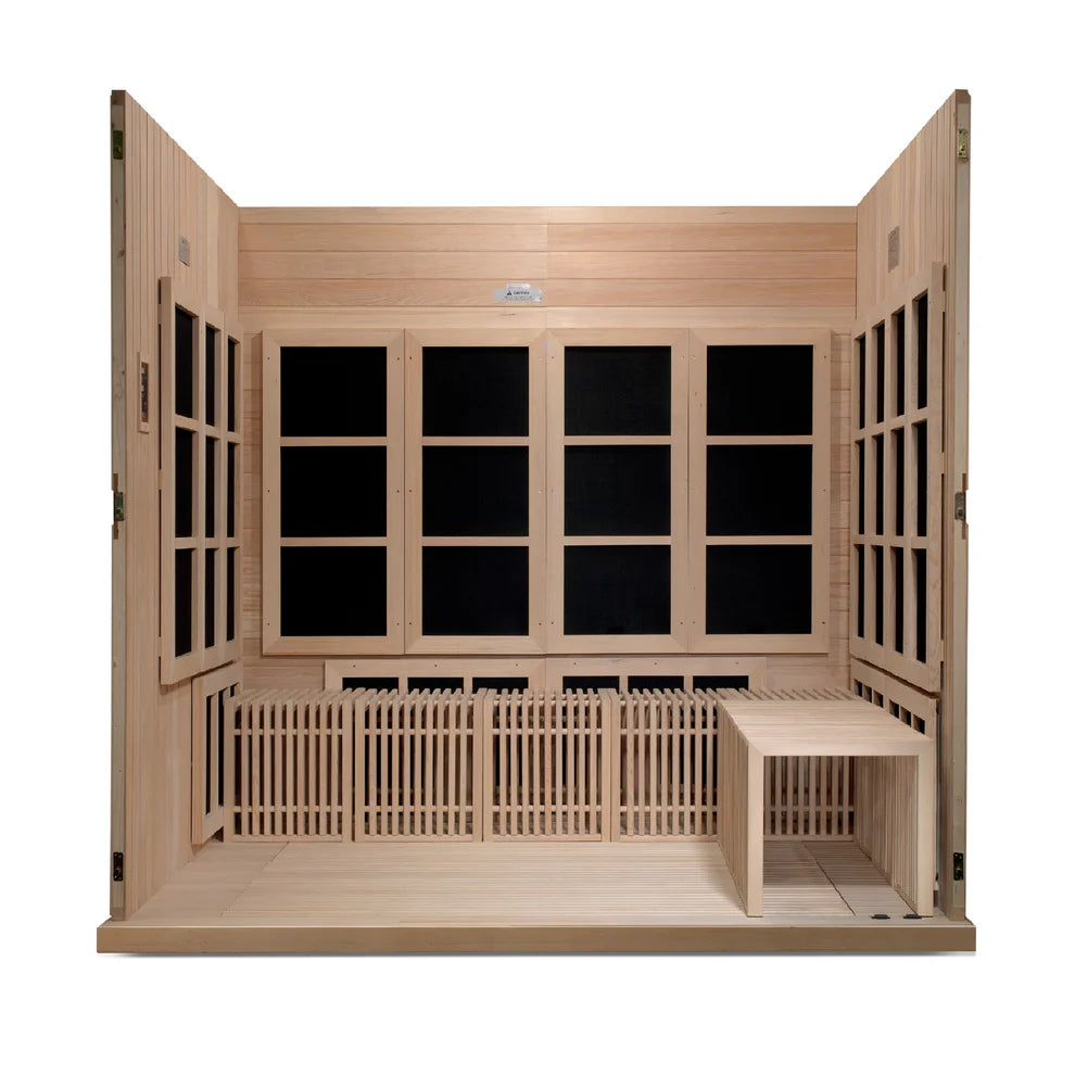 Golden Designs Catalonia 8-person Near Zero EMF FAR Infrared Sauna