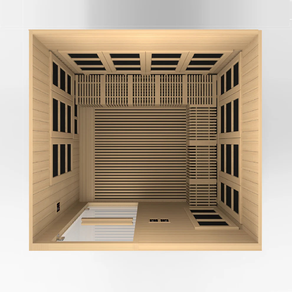 Golden Designs Catalonia 8-person Near Zero EMF FAR Infrared Sauna