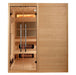 Golden Designs GDI-8360-01 Toledo Sauna front view doors closed