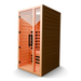 Medical Saunas Medical 4 Ultra Full Spectrum Infrared Sauna front view angled left white background