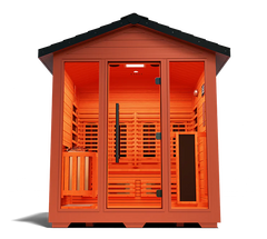 Medical Saunas Nature 7 Outdoor Infrared and Steam Sauna