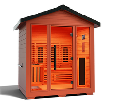 Medical Saunas Nature 7 Outdoor Infrared and Steam Sauna