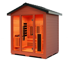 Medical Saunas Nature 7 Outdoor Infrared and Steam Sauna