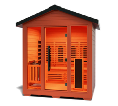 Medical Saunas Nature 7 Outdoor Infrared and Steam Sauna