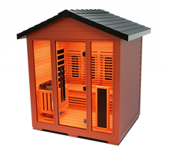 Medical Saunas Nature 7 Outdoor Infrared and Steam Sauna
