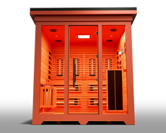Medical Saunas Nature 8 Plus Outdoor Infrared and Steam Sauna