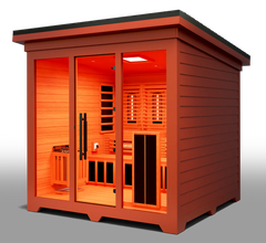 Medical Saunas Nature X Outdoor Infrared and Steam Sauna