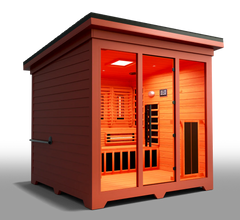 Medical Saunas Nature X Outdoor Infrared and Steam Sauna