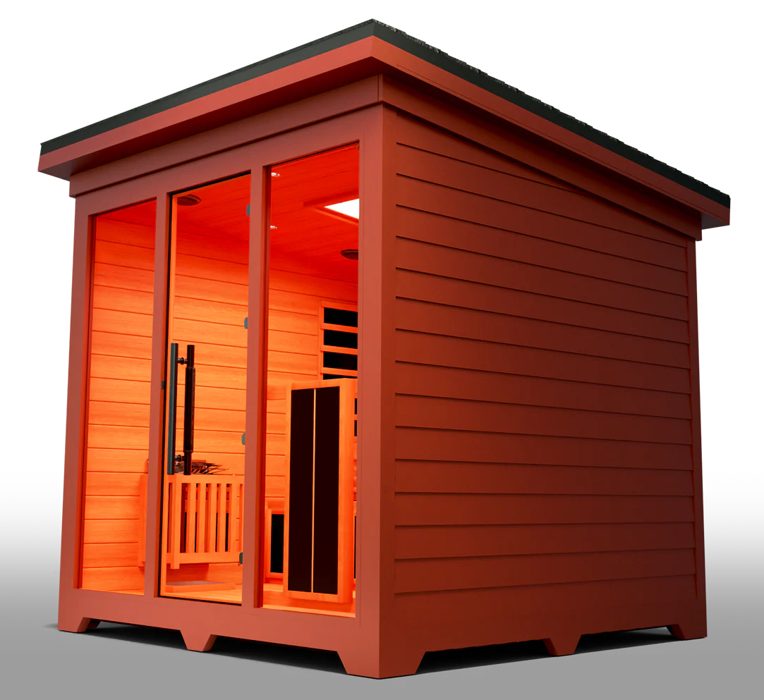 Medical Saunas Nature X Outdoor Infrared and Steam Sauna