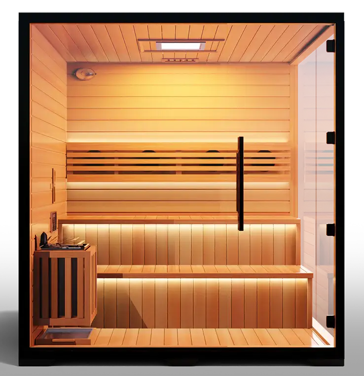 Medical Saunas Traditional 8 Plus Sauna image