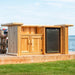 Dundalk Leisurecraft Tropical Paradise Tikibar without roof with fridge and cupboard