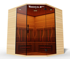 Medical Saunas Medical 8v2 Ultra Full Spectrum Infrared Sauna front view