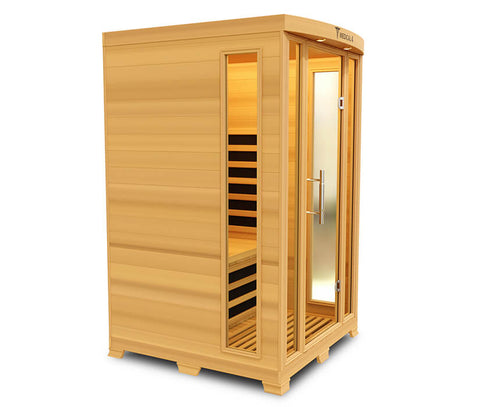 Medical Saunas Medical 4 Ver 2 angled wooden side image