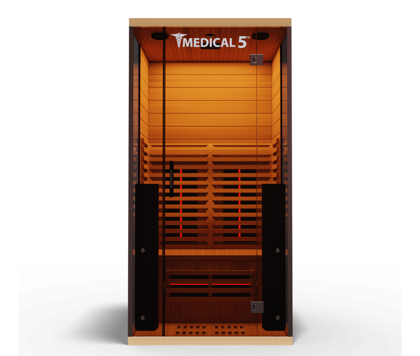 Medical 5 Ultra full spectrum sauna front image
