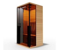 Medical 5 Ultra full spectrum sauna front corner image