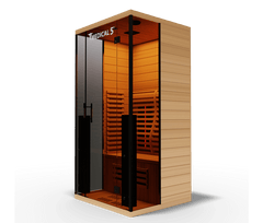 Medical 5 Ultra full spectrum sauna front corner image
