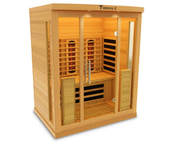 Medical Saunas Medical 5 Ver 2 Sauna front view angled