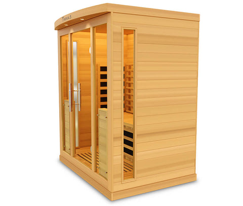 Medical Saunas Medical 5 Ver 2 Sauna wood side  view