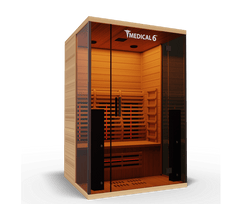 Medical Sauna Medical 6 Ultra Full Spectrum Sauna  front image angled