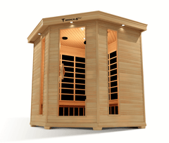 Medical 6 Plus Sauna front image angled upwards