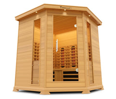 Medical Saunas Medical 6 Plus Ver 2 front image upward angle