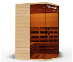 Medical Saunas Medical 8v2 Ultra Full Spectrum Infrared Sauna side view