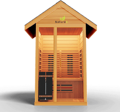 Medical Saunas Nature 5 Outdoor Infrared and Steam Sauna front image