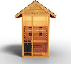 Medical Saunas Nature 5 Outdoor Infrared and Steam Sauna front image