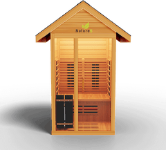 Medical Saunas Nature 5 Outdoor Infrared and Steam Sauna front image