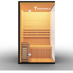 Medical Saunas Traditional 5 Steam Sauna front view