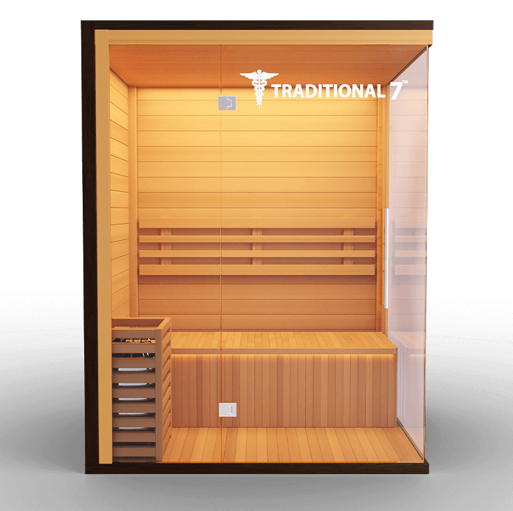 Medical Saunas Traditional 7 front view